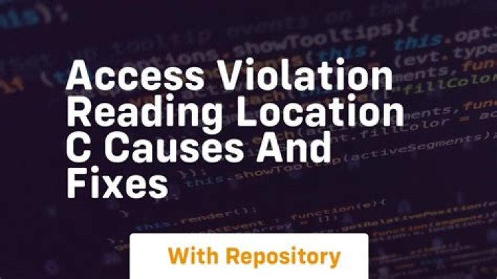 access violation reading location c++