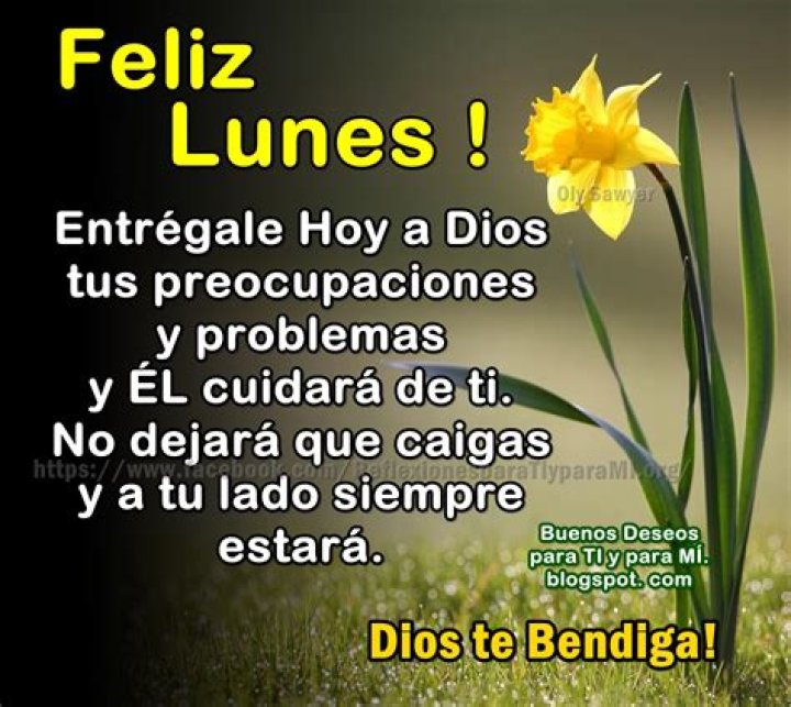 Bendecido Lunes Dios Te Bendiga