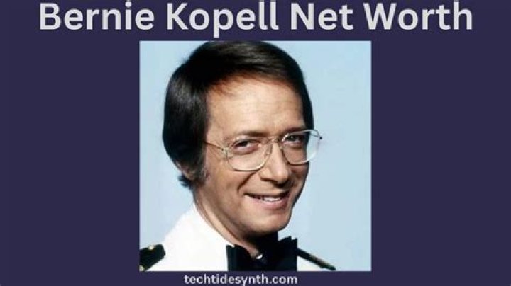 Bernie Kopell Net Worth - SnogBlogy