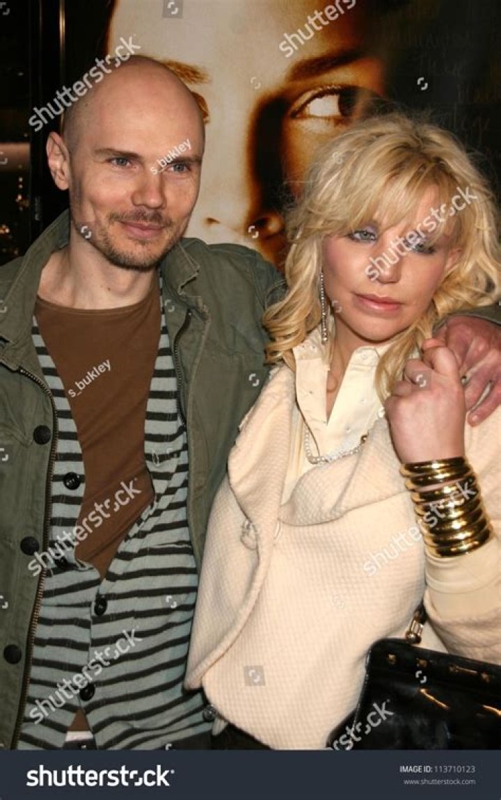 Courtney Love and Billy Corgan