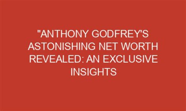 Exclusive Insights Into His Wealth