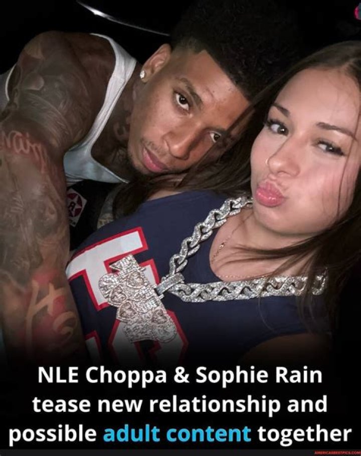 Explicit Footage Of NLE Choppa And Sophie Rain Surfaces Online