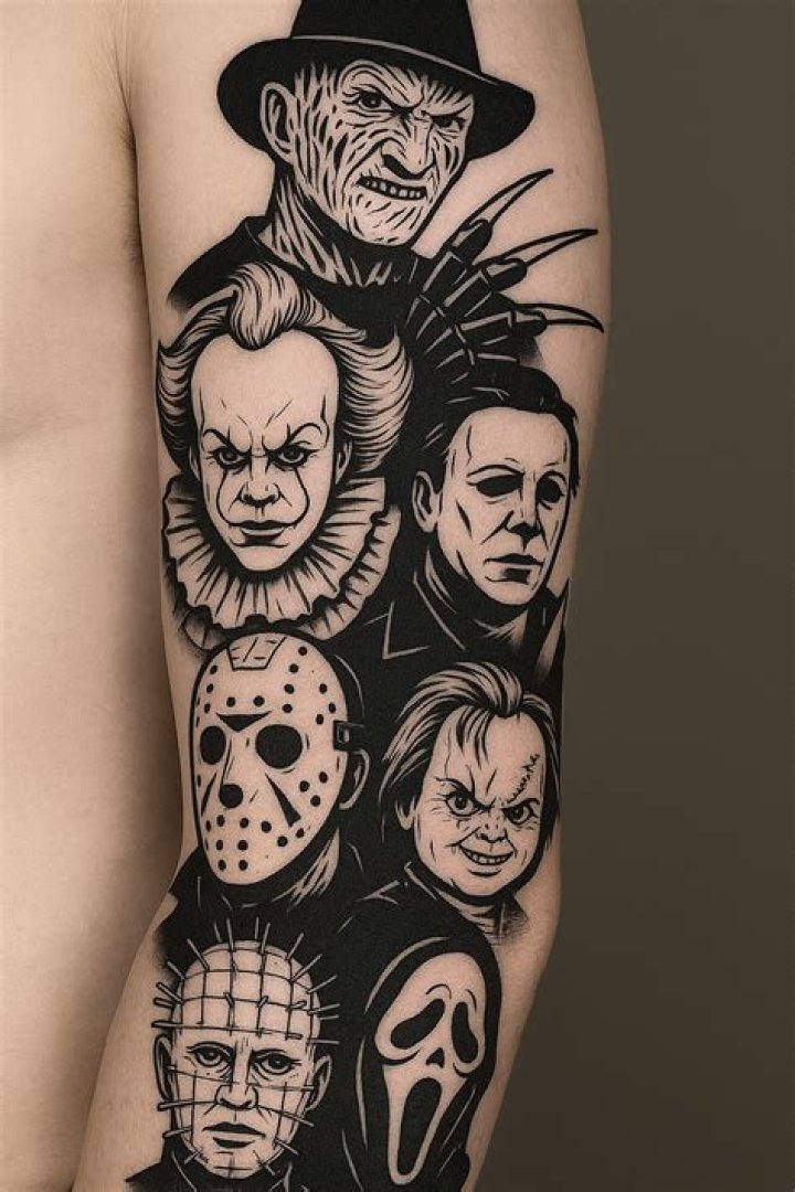 Exploring These Small Simple Horror Movie Tattoos For