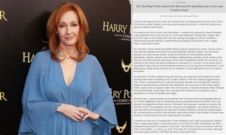 Is Jk Rowling Homophobic What Did She