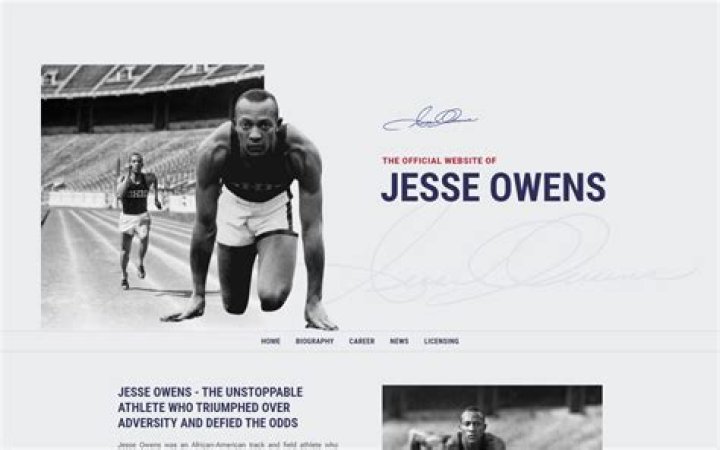 Jesse Owens Biography, Age, Height, Wife, Net Worth, Family