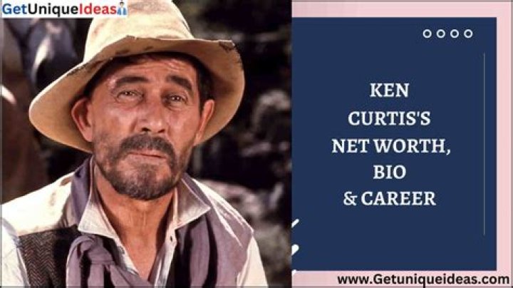 Ken Curtis Net Worth At Time Of Death ·