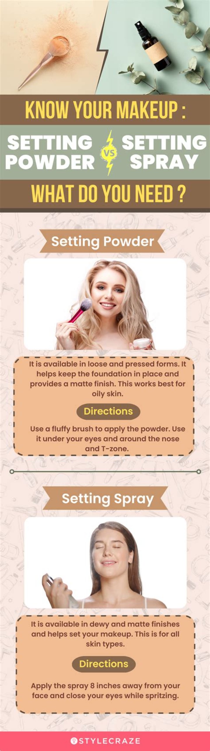 Powder Vs. Setting Spray The Ultimate Guide