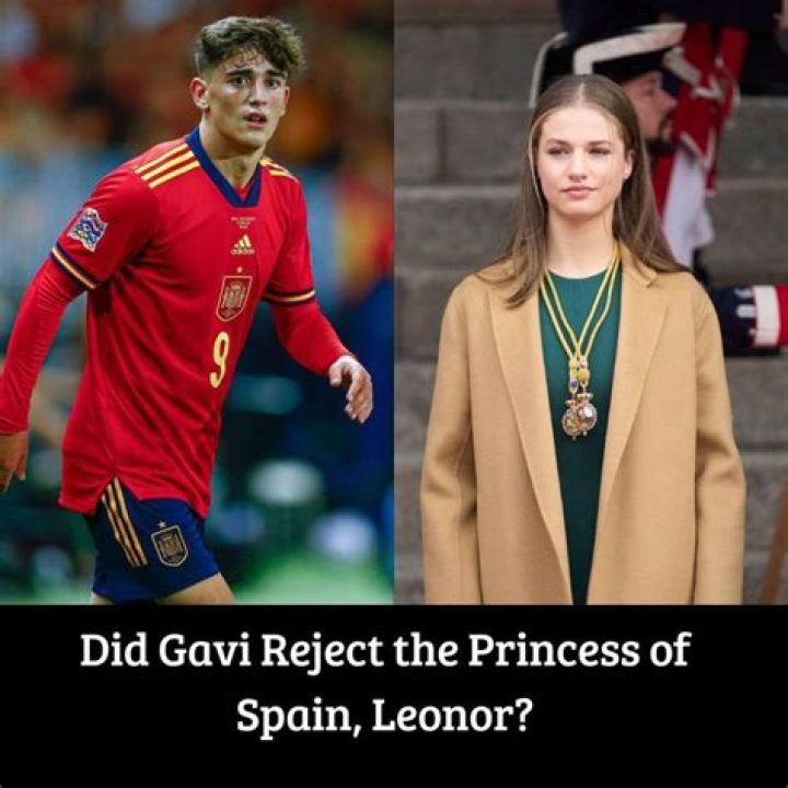 Princess Of Spain And Gavi's Untold Story
