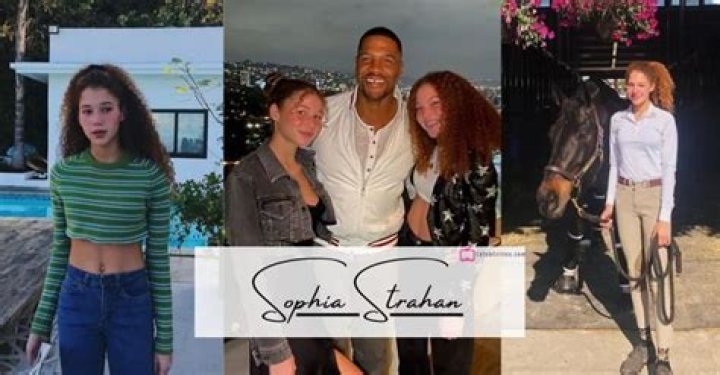 Sophia Strahan Biography: Twin Daughter Of Michael