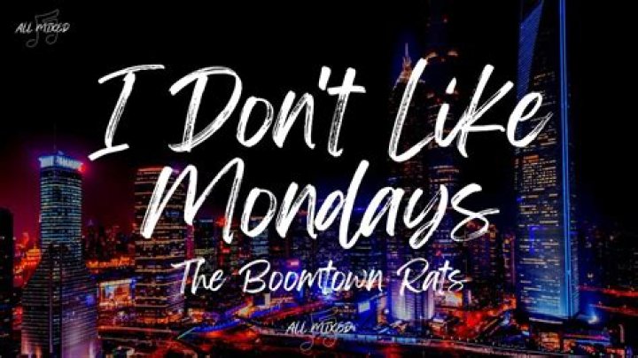 The Dark Inspiration Behind The Boomtown Rats' I Don't Like Mondays