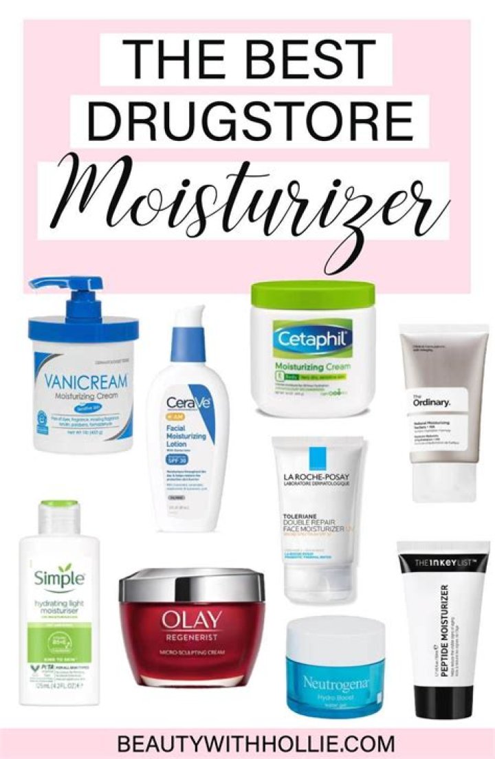 The Ultimate Guide To The Best Drugstore Moisturizers For All Skin Types