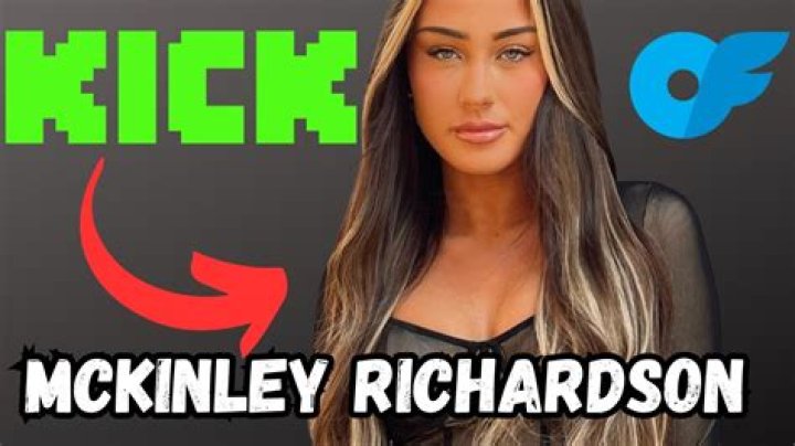 The Ultimate Guide To The McKinley Richardson Content Leak