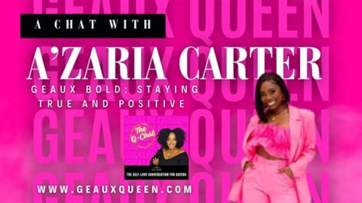 Uncover The Inspiring World Of A'Zaria Carter: Art, Advocacy, And Authenticity
