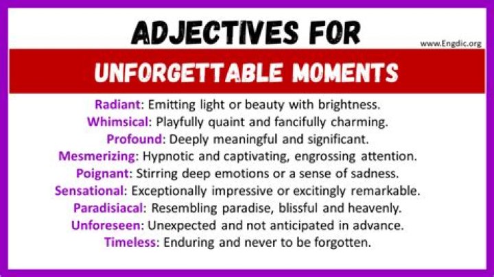 Unforgettable Moments And Timeless Inspiration