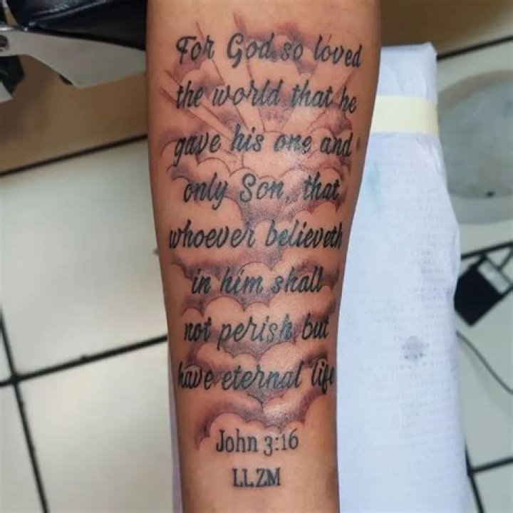 Unveiling The Profound Meaning Behind Bible Verse Tattoos For Men