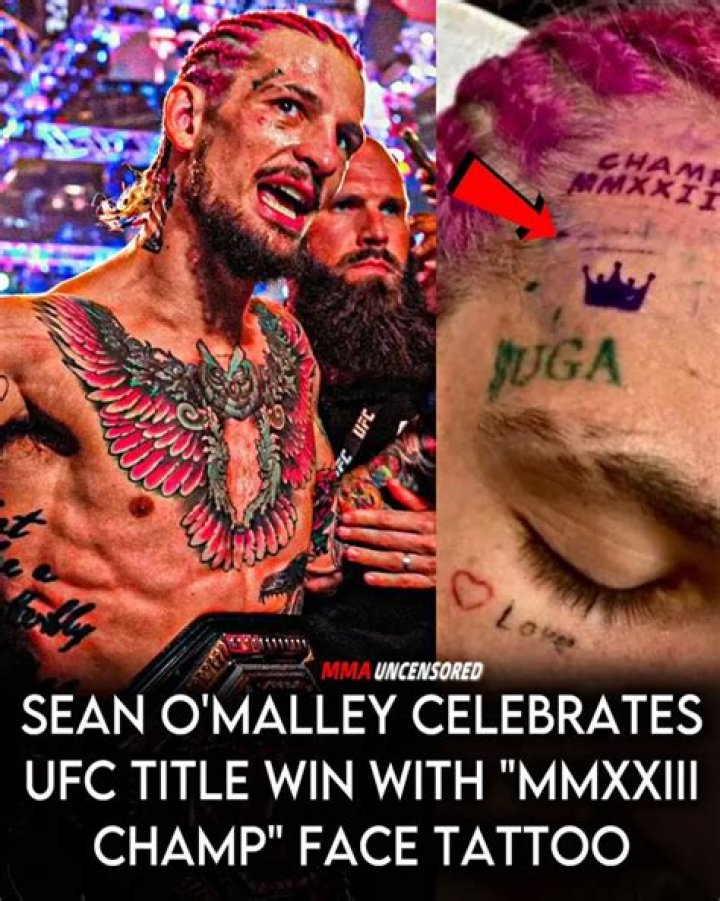 Unveiling The Secrets Of Sean O'Malley Tattoo Removal: Insights And Revelations