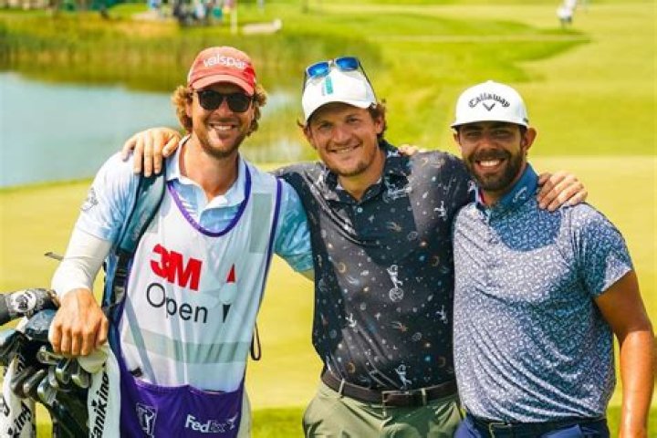 WeBlogy | Meet Erik Van Rooyen Caddie Alex Gaugert On Instagram