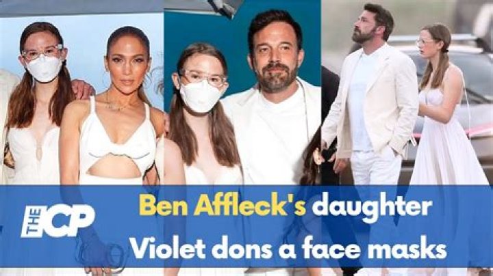 Why Does Violet Affleck Hide Her Face? Uncovering The Reasons Behind The Mask