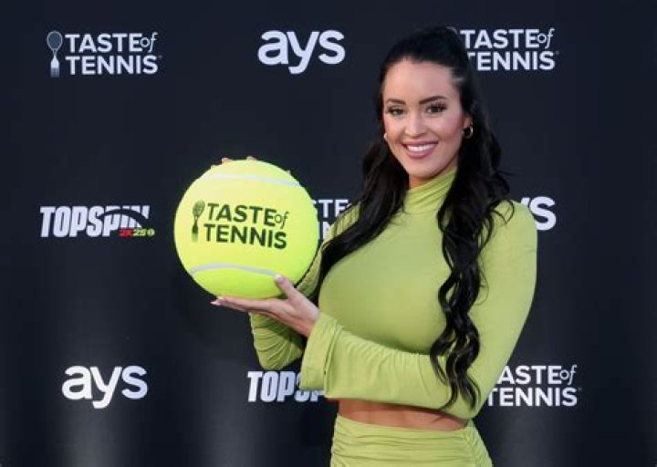 World's sexiest tennis influencer Rachel Stuhlmann stuns in NFL bikinis as she asks fans who to supp